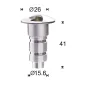 Kit SP-E01 Mini LED Encastrable Rond RGB Multicolore 0,8W Kit SP-E01 Mini LED Encastrable Rond RGB Multicolore 0,8W