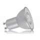Spot LED GU10 7W 580lm (50W) 120° Ø50mm Non-Étanche IP20 - Blanc Chaud 2700K
