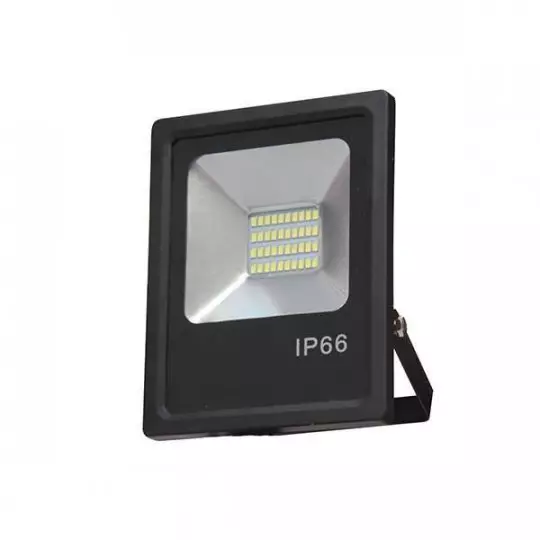 Projecteur LED 30W Noir étanche IP66 2400lm (240W) - Blanc du Jour 6000K 