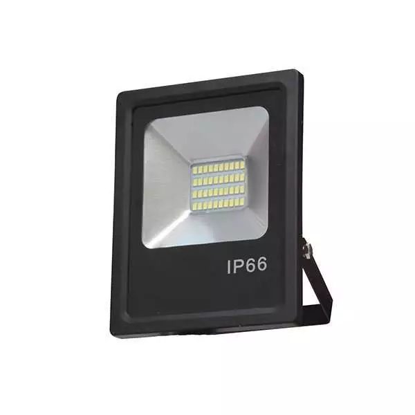 Projecteur LED 30W Noir étanche IP66 2400lm (240W) - Blanc Naturel 4500K