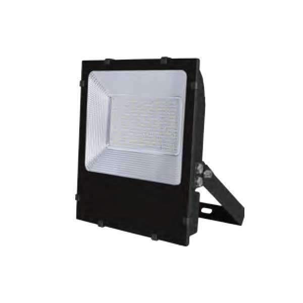 Projecteur LED 100W Noir étanche IP65 9000lm (800W) - Blanc du Jour 6000K