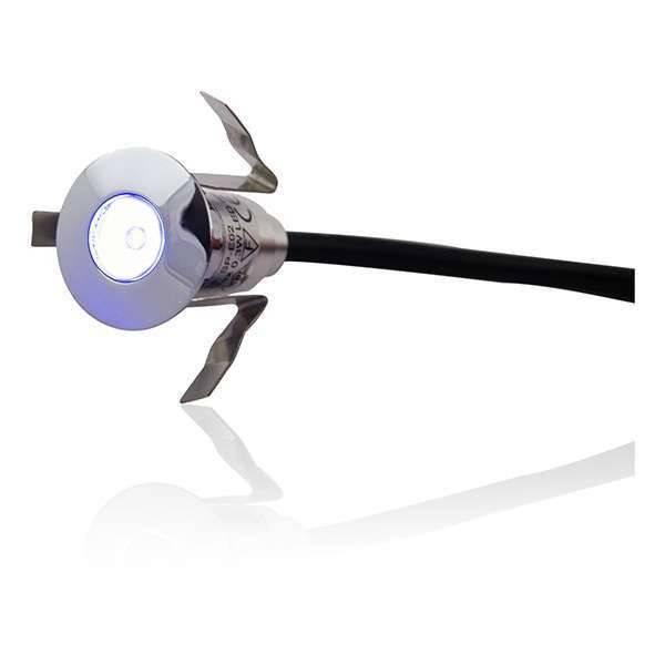 Mini spot LED Encastrable Rond 0,6W - Blanc Froid 6000K