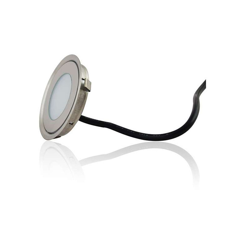 Bluetooth RGB/RGB+Sol blanc chaud Projecteur encastré LED lampe lampe extérieure Minispots 