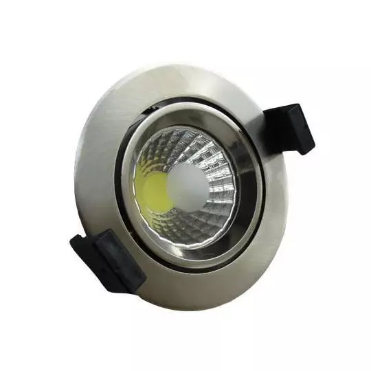 Downlight LED 8W rond ∅95mm - Blanc Chaud 2700K