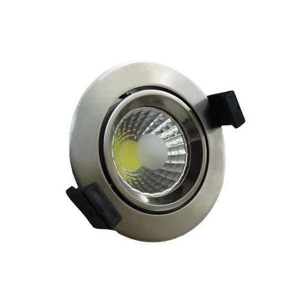 Downlight LED 8W rond ∅95mm - Blanc Chaud 2700K 