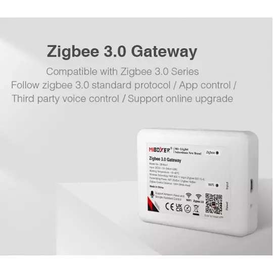 Contrôleur Mi-Light Zigbee 3.0 Wifi Google Home / Alexa ZBBOX1