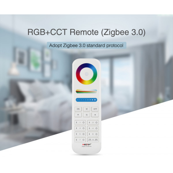 Télécommande RadioFréquence ZigBee 3.0 RGB+CCT 7 zones