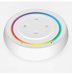 Mini-Télécommande LED RadioFréquence Dimmable Blanche - RGB + CCT S2-W