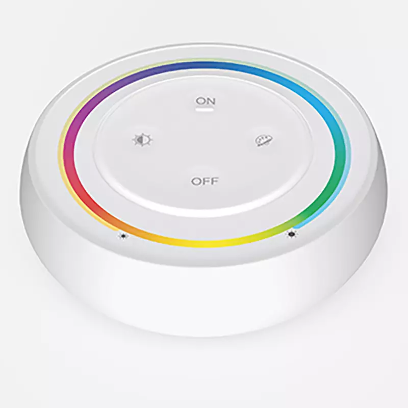 Mini-Télécommande LED RadioFréquence Dimmable Blanche - RGB + CCT S2-W