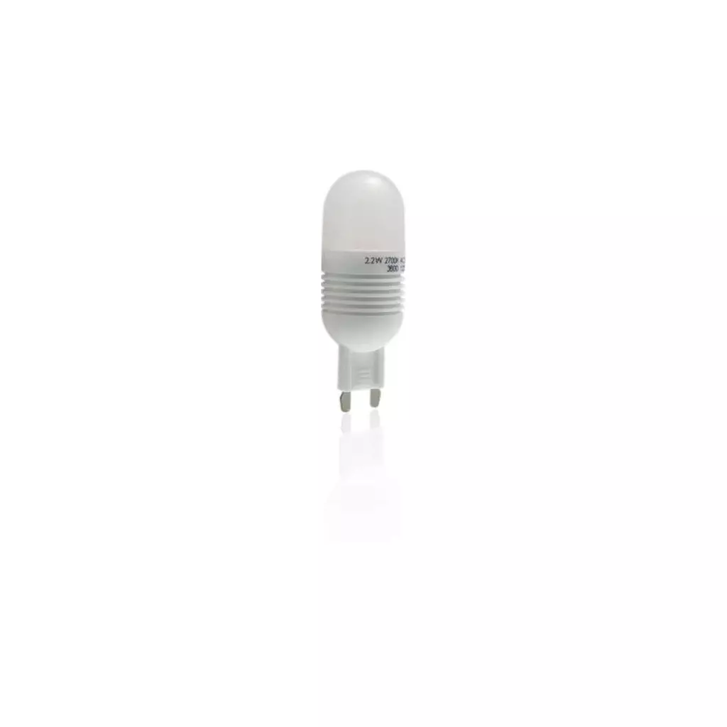 Blister de 2 Spot LED G9 2W Blanc Chaud