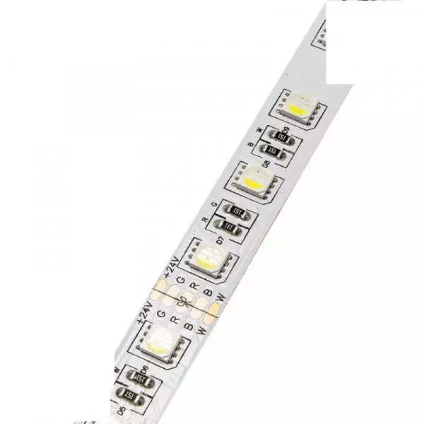 Ruban LED 24V 60LED/m longueur 5m - RGB+CW
