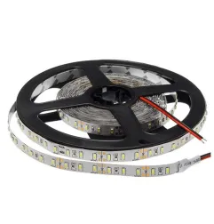 Ruban LED 12W/m DC12V 60LED/m longueur 5m - Blanc Chaud 2700K