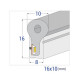 Néon Flexible LED étanche IP65 8,5W/m AC220V 120LED/m longueur 50m - Vert