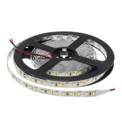 Ruban LED 9,6W/m DC12V 120LED/m longueur 5m - Blanc du Jour 6000K