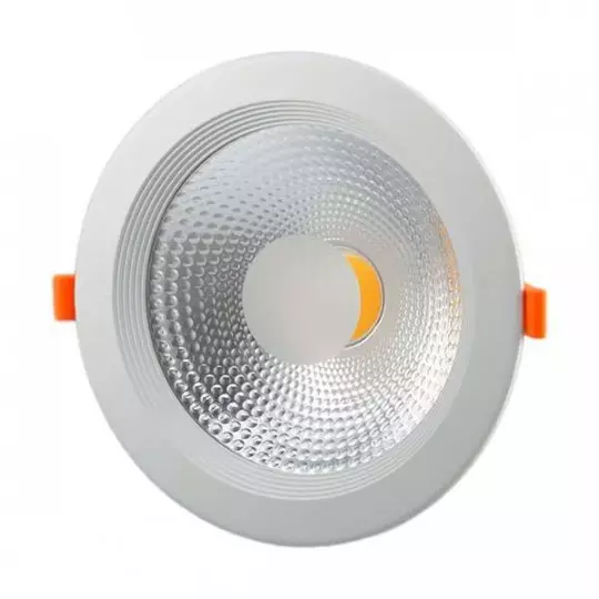 Downlight LED 30W rond ∅223mm - Blanc Chaud 3000K