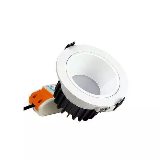 Plafonnier LED 6W 550lm 60° Dimmable Anti-Éblouissement Pilotable 4/8 Zones - RGB+CCT 2700K-6500K 070