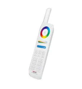 Télécommande LED LoRa 433Mhz 8 Zones 2000m - RGB+CCT 2700K-6500K 086