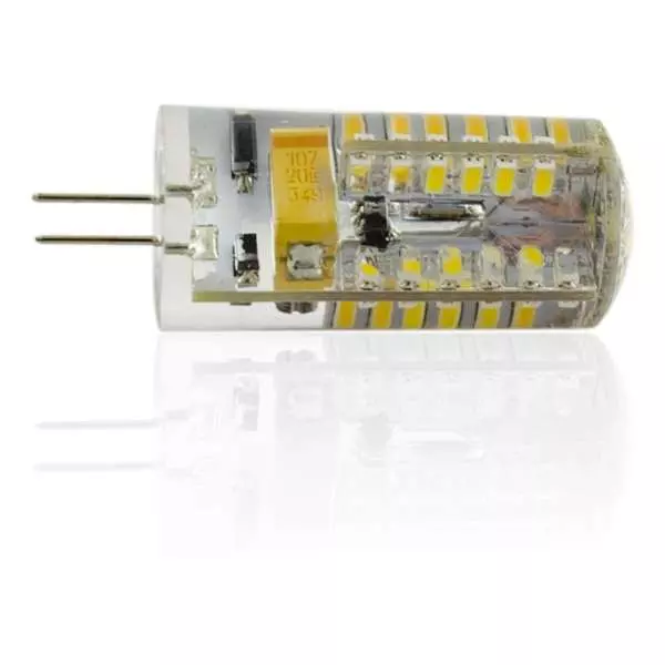 Lampe de maïs en silicone, ampoule LED G4, lampe halogène de