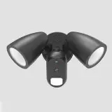 Projecteur LED 2x12W à Détecteur Diffuseur Transparent Avec Caméra de Surveillance