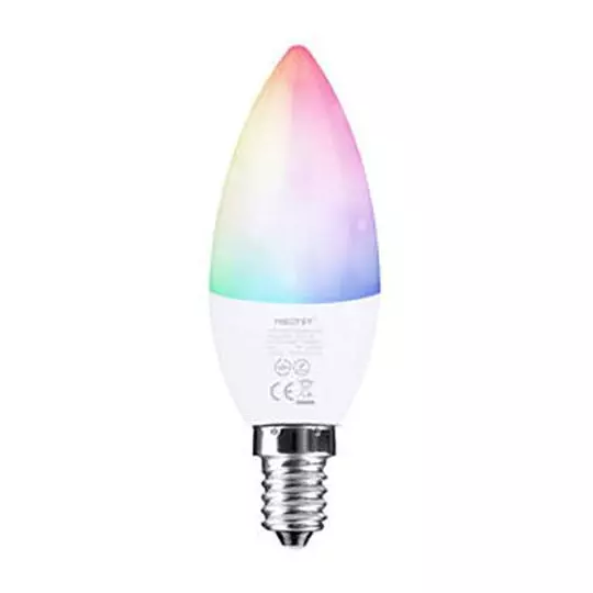Ampoule LED 4W 320lm 180° Radiofréquence 2.4GHz - RGB+CCT 2700K-6500K 108