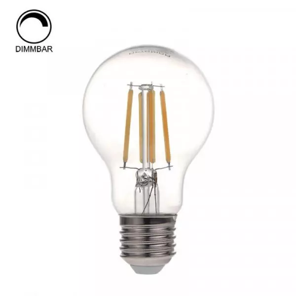 Lampe LED E27 - pack de 10 - 5,5 watts dimmable - 1800K extra chaud