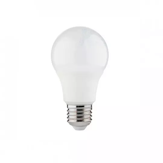 Ampoule LED E27 8W A60 Équivalent à 64W - Blanc Naturel 4000K