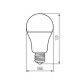 Ampoule LED E27 13W A60 Équivalent à 104W - Blanc Chaud 3000K