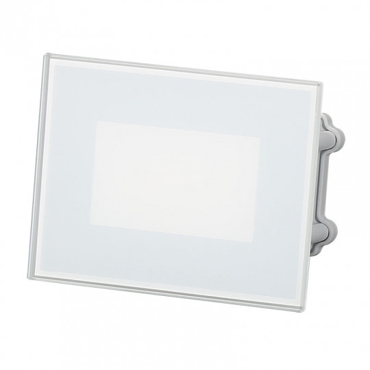 Spot LED 3W Encastrable Mural Rectangulaire Blanc Étanche IP66 CCT