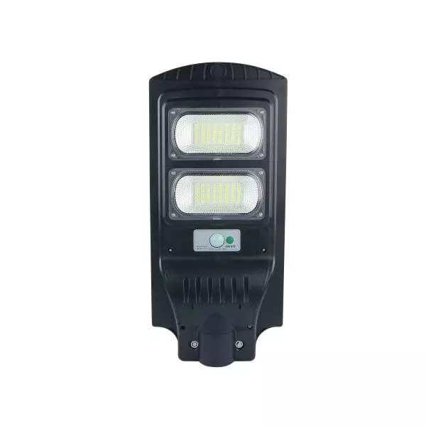 Luminaire Urbain LED Solaire 10W Étanche IP65 Noir