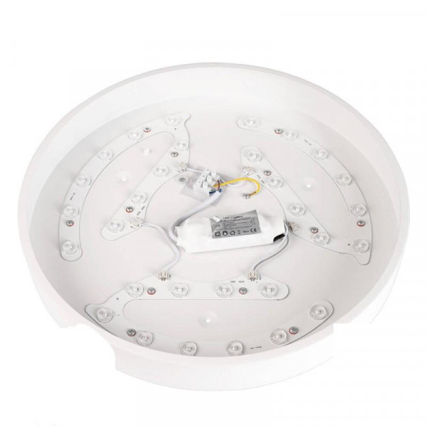 Spot Saillie LED 30W rond ∅400mm Blanc - Blanc Naturel 4500K