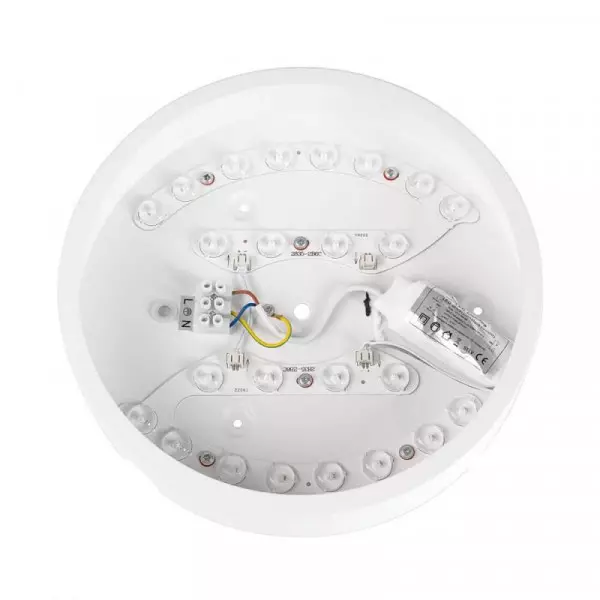 Spot Saillie LED 18W rond ∅250mm Blanc - Blanc Naturel 4500K