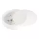 Spot Saillie LED 18W rond ∅250mm Blanc - Blanc Chaud 3000K