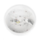 Spot Saillie LED 18W rond ∅250mm Blanc - Blanc Chaud 3000K