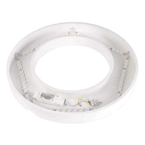 Spot Saillie LED 36W rond ∅500mm Blanc - Blanc Chaud 3000K
