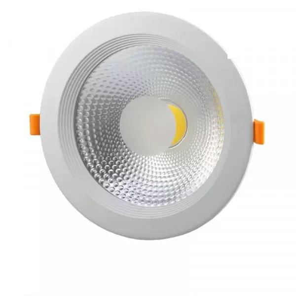 Downlight LED 20W rond ∅195mm - Blanc Naturel 4500K