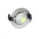 Downlight LED 8W rond ∅95mm - Blanc du Jour 6000K