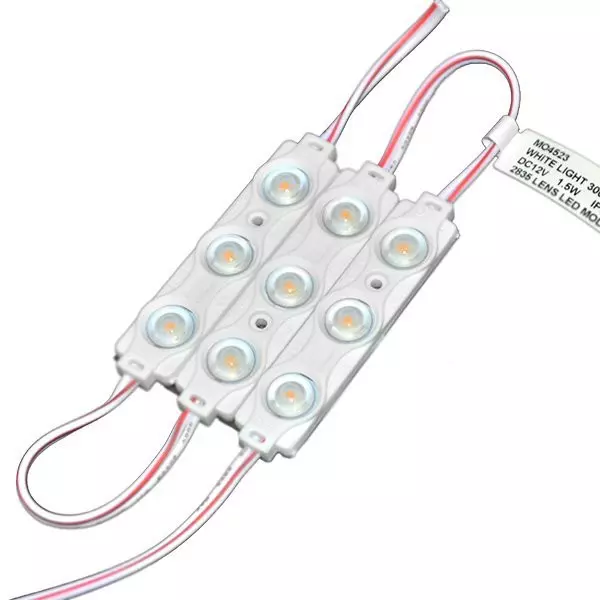 Module LED étanche IP65 1,5W DC12V - Blanc Chaud 3000K
