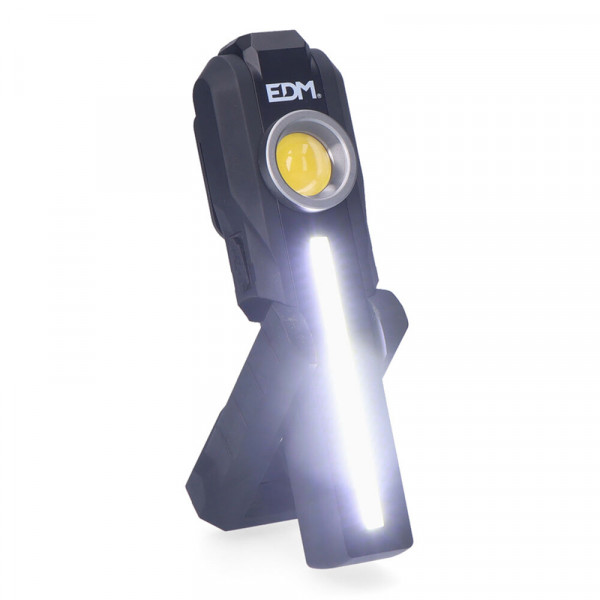 Lampe de Poche LED Triple Source Lumineuse 2x200lm + 50lm