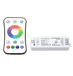 Kit Complet Télécommande et contrôleur à Radio Fréquence pour Éclairage LED RGB/RGBW