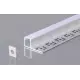 Profilé Aluminium à Enduire Gris pour Ruban LED 2m