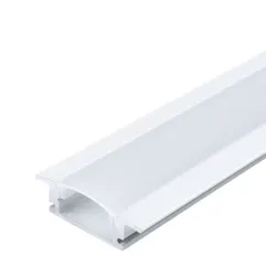 Profilé diffuseur led opaque en aluminium (5 x 1 mètre)