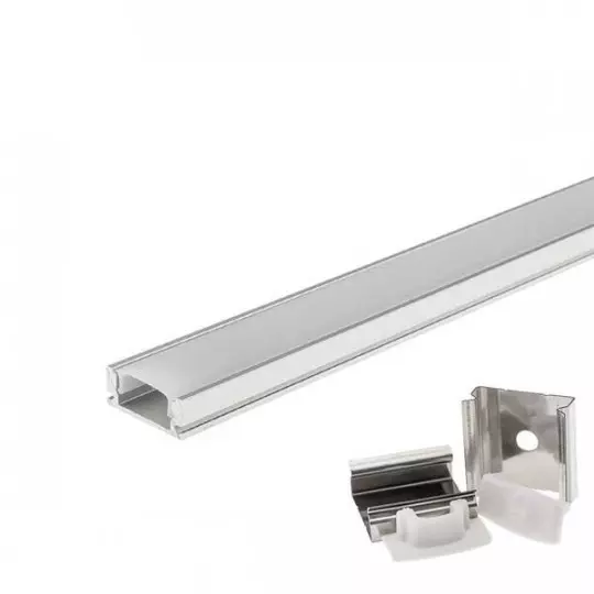 Profilé Aluminium Fin 7mm pour Ruban LED 1m