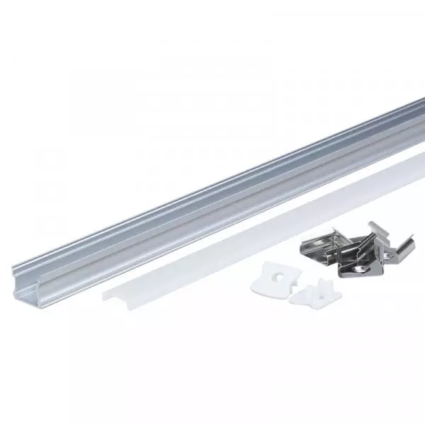 Profilé aluminium ruban LED en U 2 mètres - Eclairage led