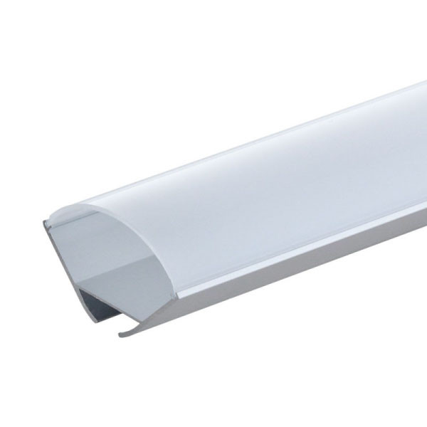 Profilé Aluminium Large 20mm Diffuseur Blanc pour Ruban LED de 2m