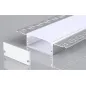 Profilé Aluminium à enduire avec Diffuseur Blanc Largeur 96mm x h20mm x 2m Profilé Aluminium à enduire avec Diffuseur Blanc Largeur 96mm x h20mm x 2m
