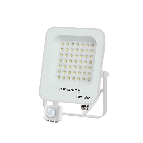 Projecteur LED avec Detecteur Blanc 30W Étanche IP65 2700lm Blanc Naturel 4500K