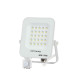 Projecteur LED avec Detecteur Blanc 20W Étanche IP65 1800lm Blanc Naturel 4000K