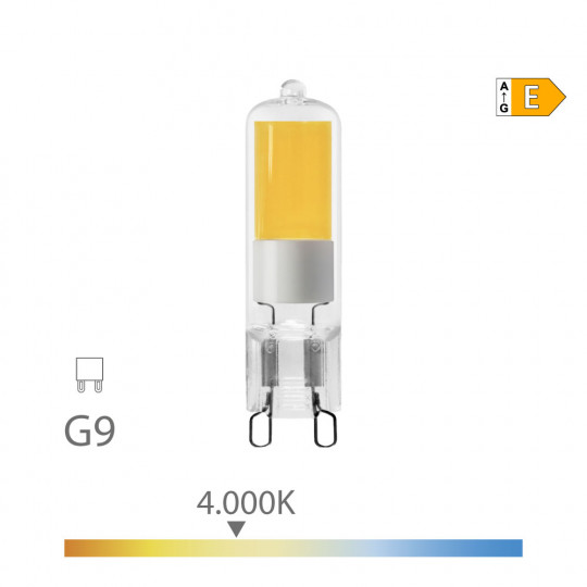 Ampoule LED G9 5W 550lm (46W) 270° - Dimmable Blanc Naturel 4000K