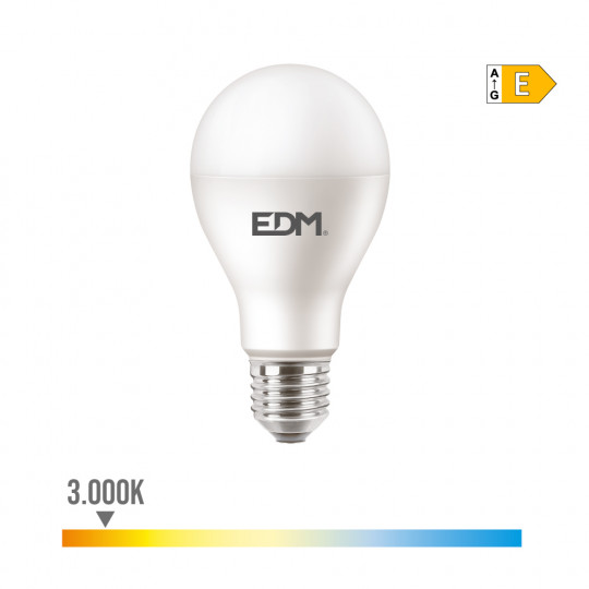 Ampoule LED 15W 1900lm (120W) 240° -  Blanc Chaud 3000K