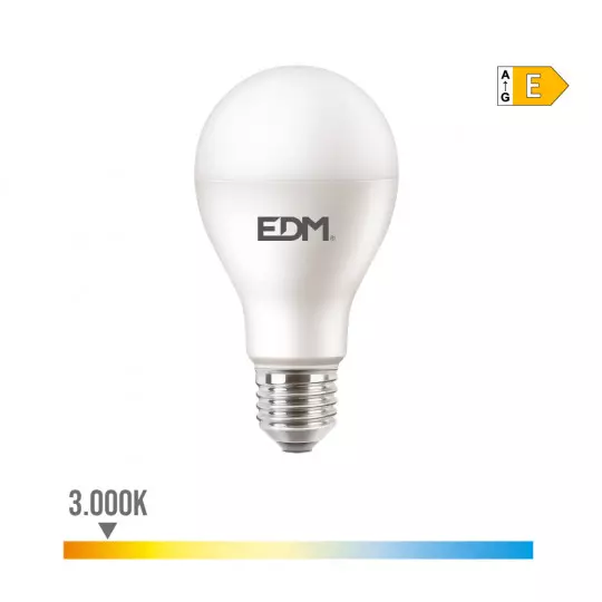Ampoule LED 15W 1900lm (120W) 240° -  Blanc Chaud 3000K